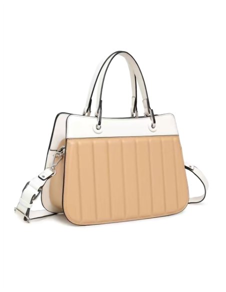 Bolso tote combinado