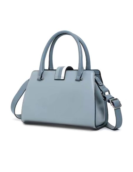 Bolso tote franjas hebilla