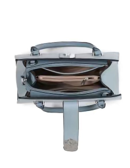 Bolso tote franjas hebilla