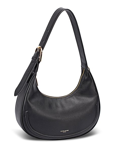 Bolso de hombro minimal black