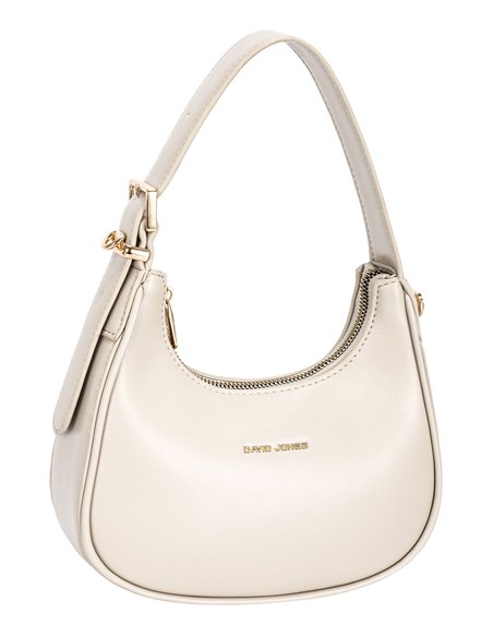 Mini bolso mano minimal almond-milk