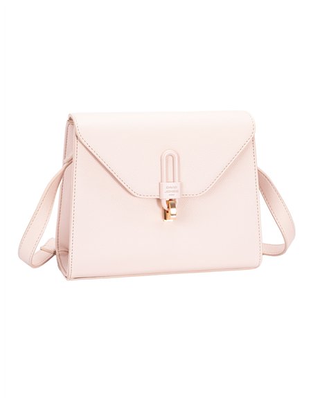 Bolso bandolera solapa scallop-shell