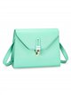 Bolso bandolera solapa turquoise