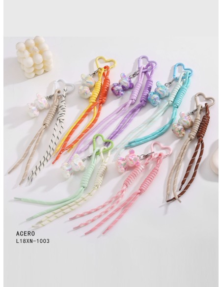 Proveedor de Accesorios de Mujer - Llavero colgante osito