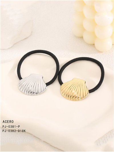 Coletero concha - Acero inoxidable