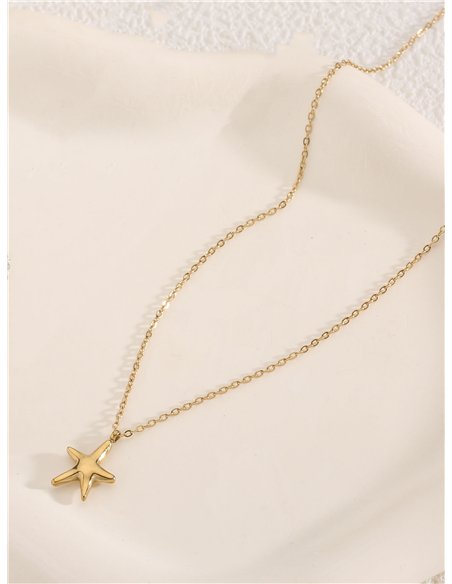 Collar estrella - Acero inoxidable