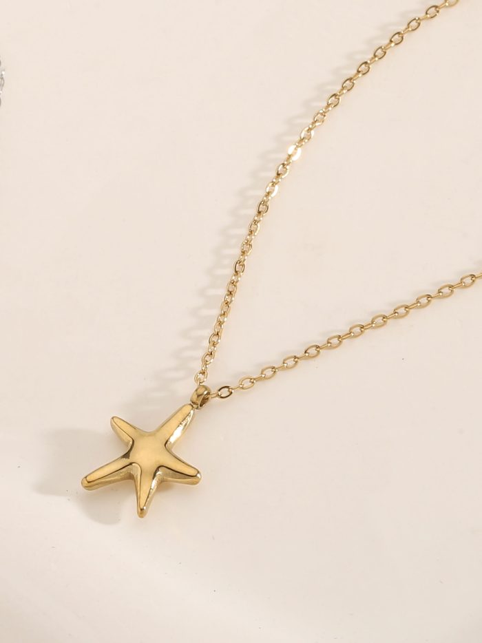 Collar estrella - Acero inoxidable