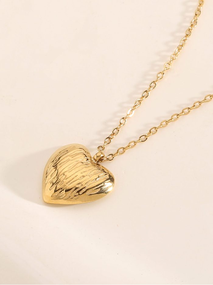 Collar corazón - Acero inoxidable