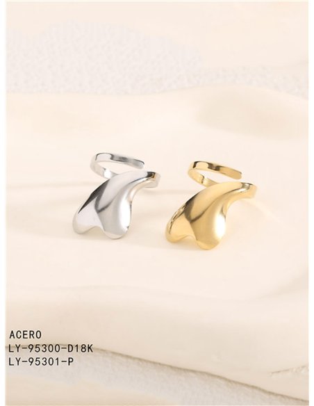 Anillo abierto - Acero inoxidable