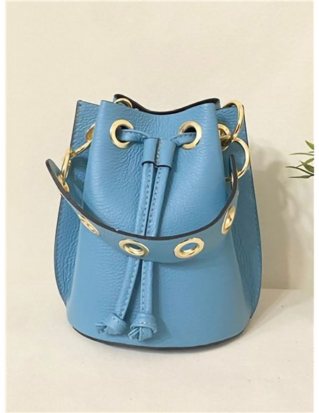 Mini Saca piel detalle metálico