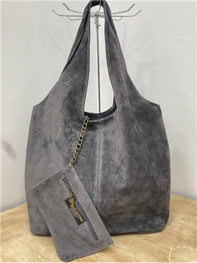 Bolso shopper serraje + Monedero 2