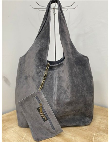 Bolso shopper serraje + Monedero