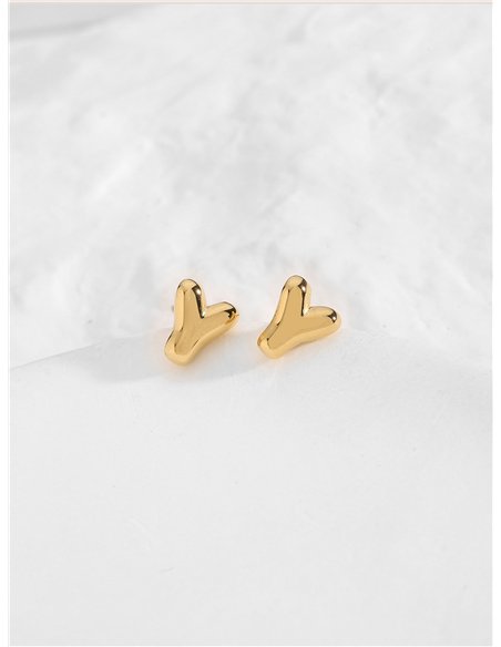 Stainless Steel letter Y earrings