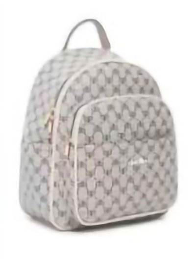 Mochila estampada multicompartimentos de mujer con cierre de cremallera 2