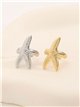 Pendientes estrella de mar - Acero inoxidable