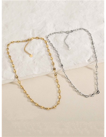 Collar de eslabones - Acero inoxidable