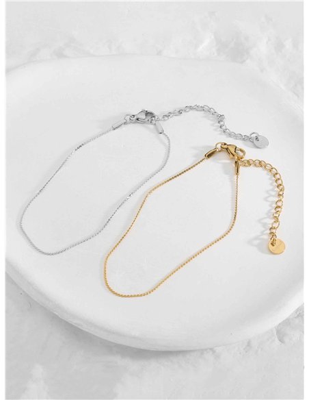 Pulsera cadena - Acero inoxidable