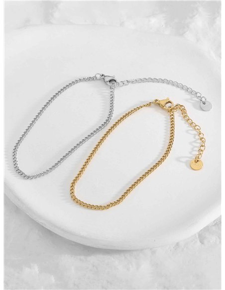 Pulsera cadena - Acero inoxidable