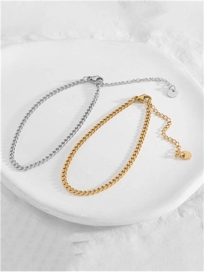 Pulsera cadena - Acero inoxidable