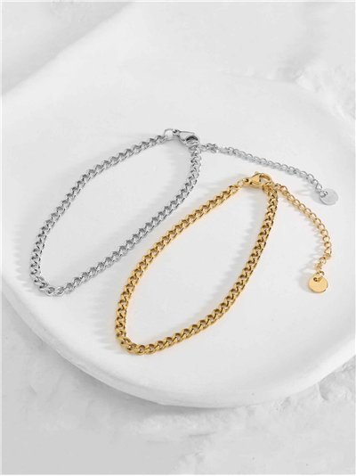 Pulsera cadena - Acero inoxidable