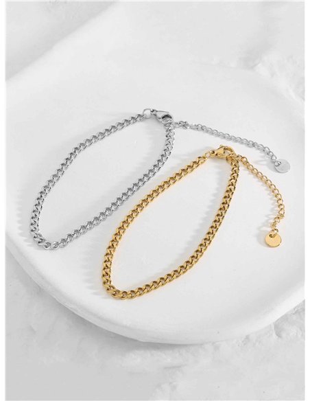 Pulsera cadena - Acero inoxidable