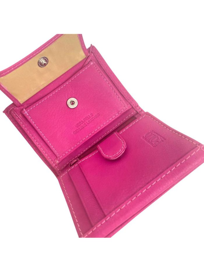 Cartera tarjetero piel