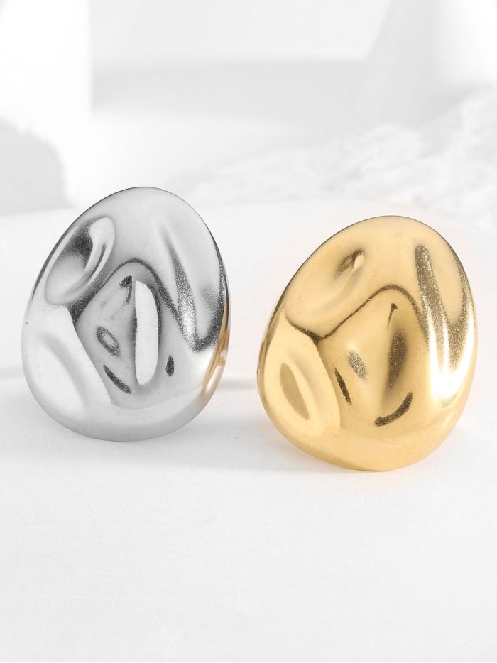 Anillo ovalado - Acero inoxidable