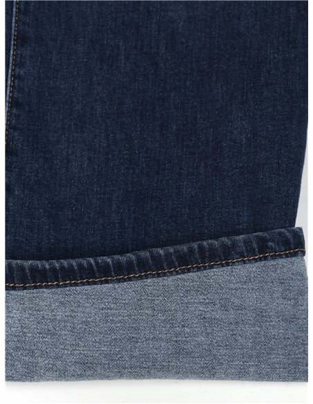 Jeans paper bag tiro alto