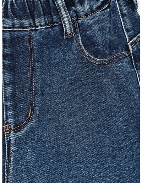 Jeans cintura elástica