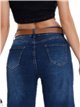 Jeans rectos cinturón