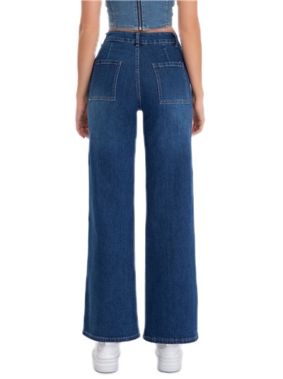 Jeans rectos bolsillos 2