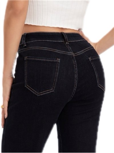 Jeans rectos tiro alto 2