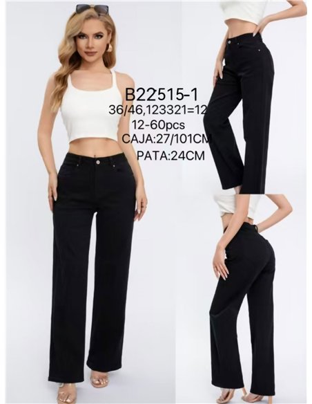 Jeans básico rectos