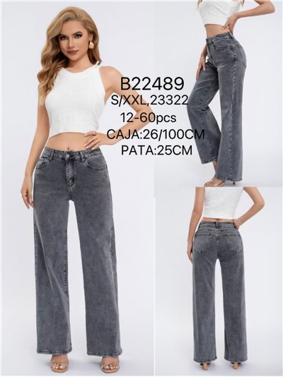 Jeans rectos push up 2