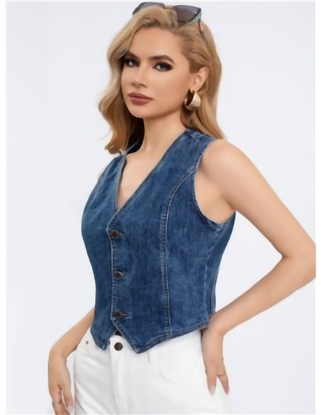 Chaleco denim