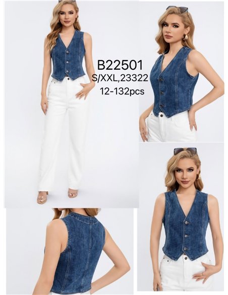 Chaleco denim