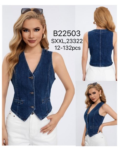 Chaleco denim