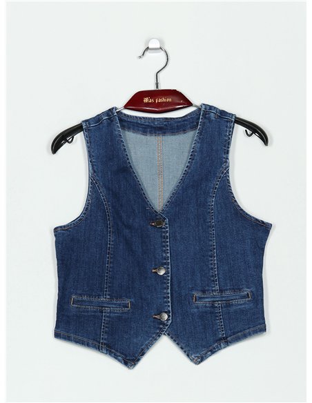 Chaleco denim