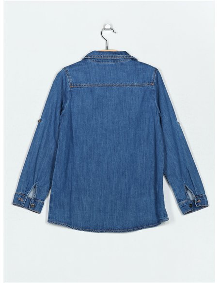 Camisa denim básica