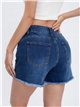 Short denim strass