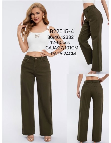 Jeans básico rectos