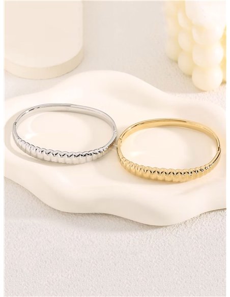 Pulsera rígida - Acero inoxidable