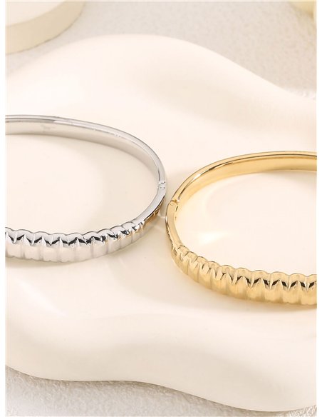 Pulsera rígida - Acero inoxidable