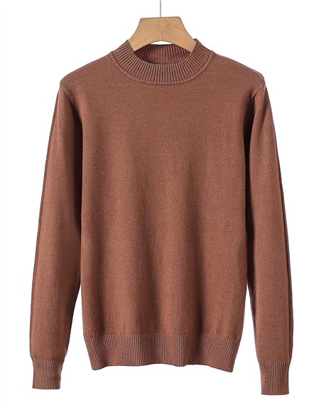 Jersey básico cuello redondo