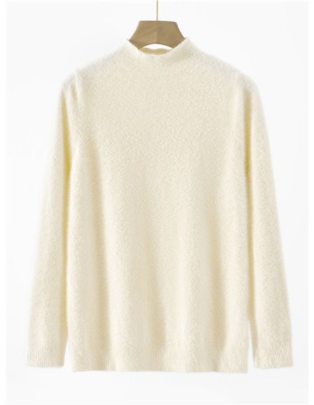 Jersey pelo soft cuello perkins