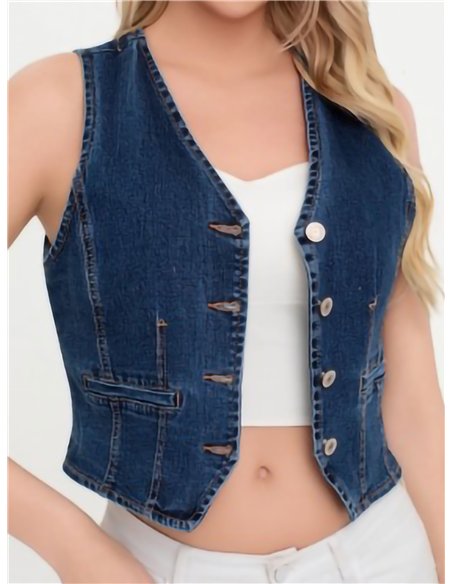 Chaleco denim