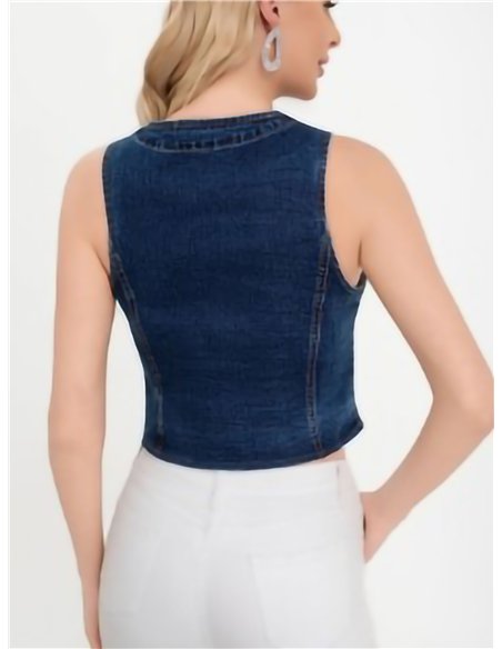 Chaleco denim