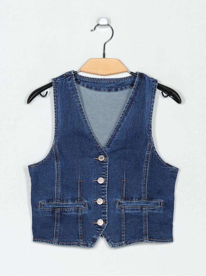 Chaleco denim