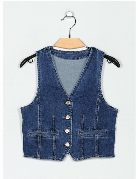 Chaleco denim