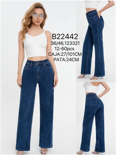 Jeans rectos push up 2